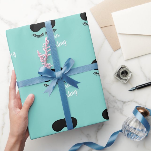 Papier Cadeau BRIDE Darling Tiara Party Personnalisé (Cadeaux)