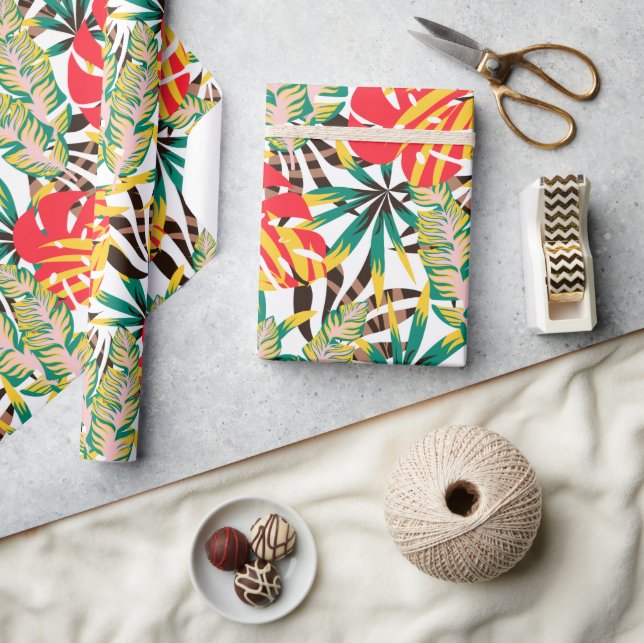 Papier Cadeau Bright Tropical (Artisanat)