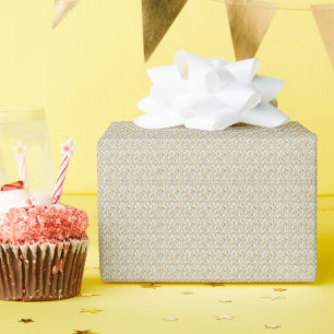 Papier Cadeau Brins de lavande intemporels et fleurs sauvages te