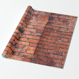 Papier Cadeau brique Brown