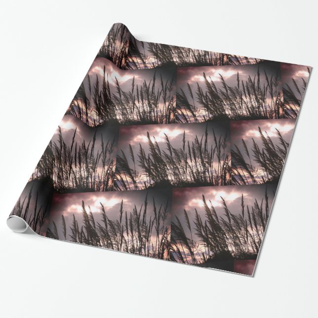 Papier Cadeau Brise d'été, Herbe, Ciel Photo (Déroulé)