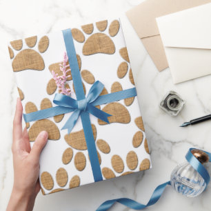 Papier Cadeau Brûlure à mât de chien