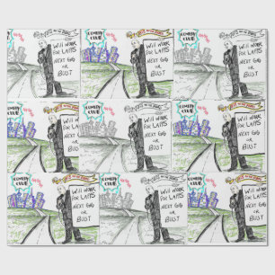 Papier Cadeau BTS sur la route