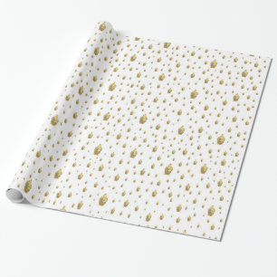 Papier Cadeau budda en blanc