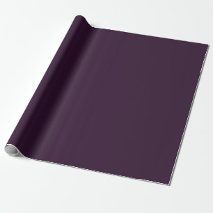 Papier Cadeau BUDGET PLUM PURPLE Modèle monochrome