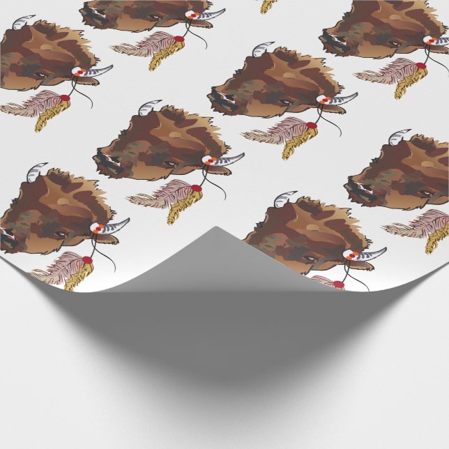 Papier Cadeau Buffalo (Coin)