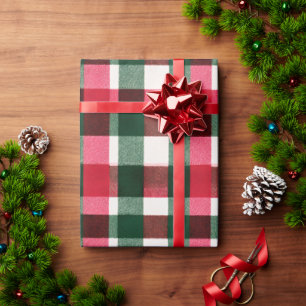 Papier Cadeau Buffle coloré Plaid Noël