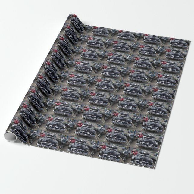 Papier Cadeau Buick 1950 Super Eight (Déroulé)