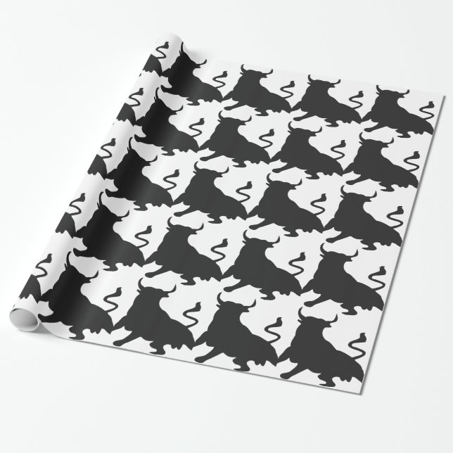 Papier Cadeau Bull (Déroulé)