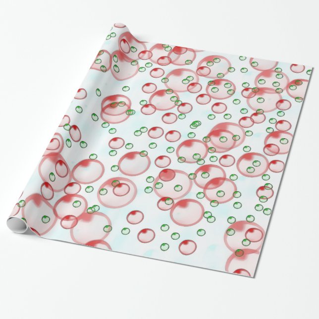 Papier Cadeau bulles (Déroulé)