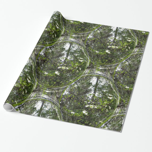 Papier Cadeau Bulles de Dogwood...... (Déroulé)