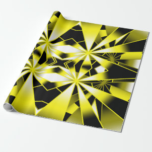 Papier Cadeau Bumblebee Color Gradient Perspective Dessin