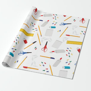 Papier Cadeau Bureau scolaire et artisanat Fournitures Motif