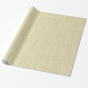 Papier Cadeau Burlap neutre