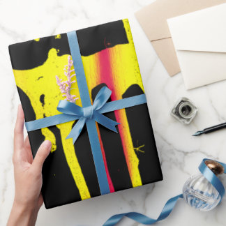 Papier Cadeau burons et éperons et bacchanal