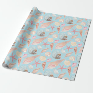 Papier Cadeau By the Sea Series Design 9 s'écrit en français : S