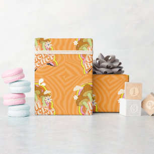 Papier Cadeau Ça devient mieux Personnalisation de Good Vibes