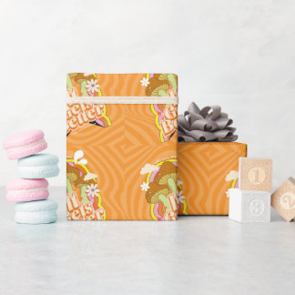 Papier Cadeau Ça devient mieux | Personnalisation de Good Vibes