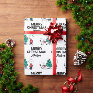 Papier Cadeau cacahuètes Chaleurs Ajouter Votre Nom