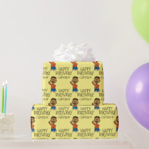 Papier Cadeau cacahuètes   Franklin