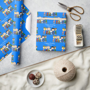 Papier Cadeau cacahuètes Les cacahuètes s'unissent
