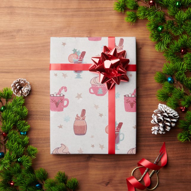 Papier Cadeau Cacao Cosy (Cadeau de vacances)