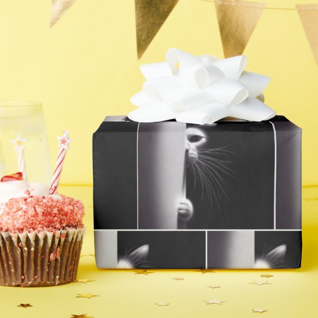 Papier Cadeau Cachette Dans L'Ombre (Fête d'anniversaire)