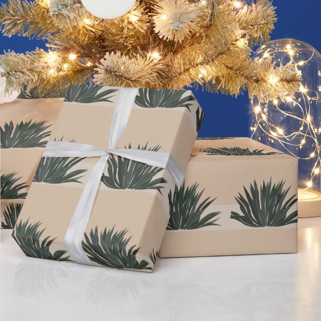 Papier Cadeau Cactus Cactus Cactus Succulent Cactus (Vacances)