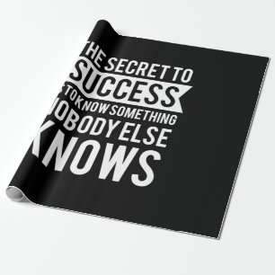 Papier Cadeau Cadeau Anniversaire Le Secret Au Succès
