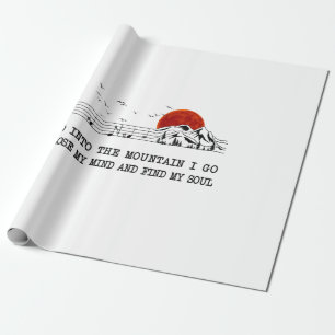 Papier Cadeau Cadeau Camper Je Vais Trouver Mon Âme Anniversai