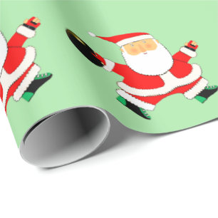 Papier Cadeau Cadeau de Noël de bowling