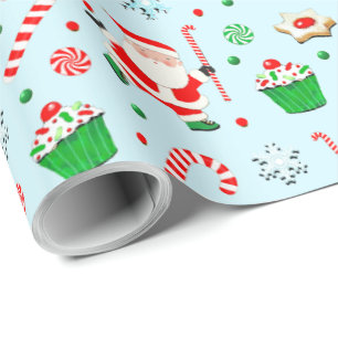 Papier Cadeau Cadeau de Noël de hockey sur gazon