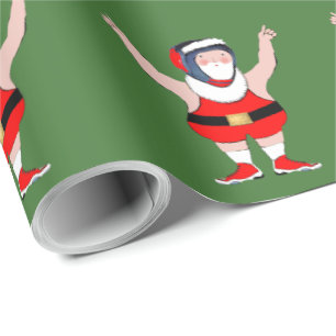 Papier Cadeau Cadeau de Noël de vacances de lutte