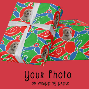 Papier Cadeau Cadeau de Noël pour les amoureux des chiens et les