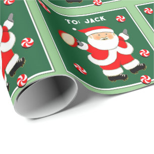 Papier Cadeau Cadeau de Noël Rugby