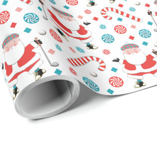 Papier Cadeau Cadeau de vacances Golf