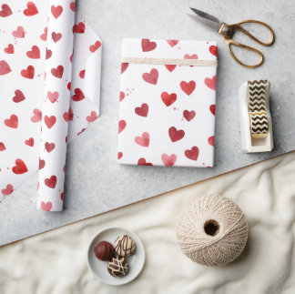 Papier Cadeau Cadeau DIY pour la Saint-Valentin pour votre petit