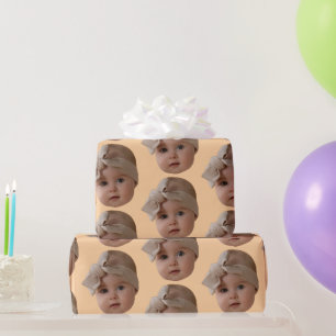 Papier Cadeau Cadeau drôle personnalisé moderne Anniversaire Noë