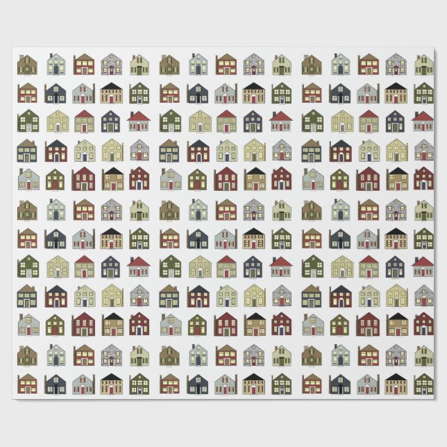 Papier Cadeau Cadeau immobilier (Plat)