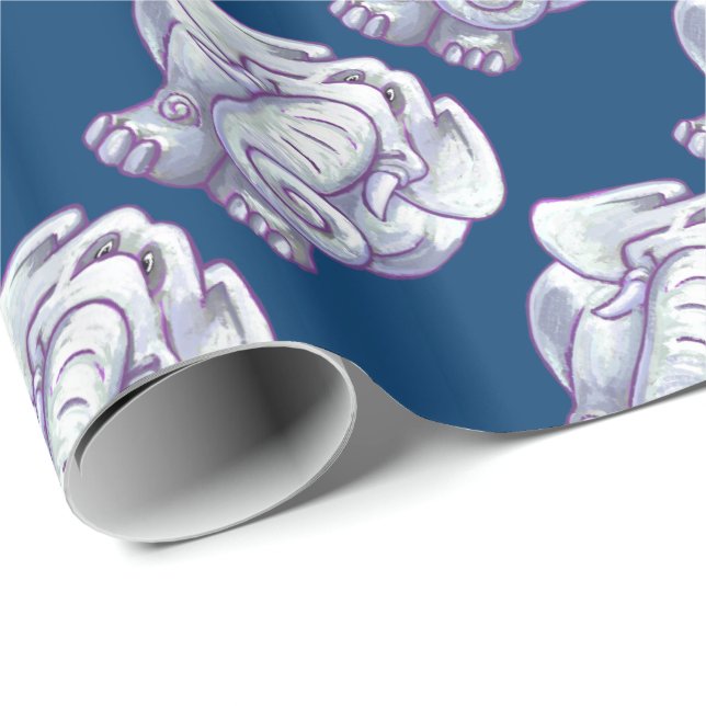 Papier Cadeau Cadeau mignon d'objet superflu (Coin rond)