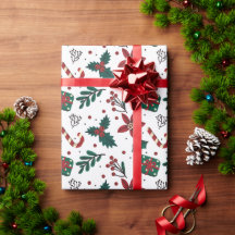 Cadeau Motif de Noël Vintage