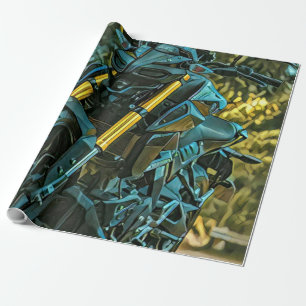 Papier Cadeau Cadeau moto