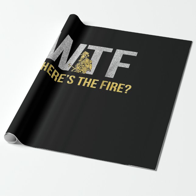 Papier Cadeau Cadeau pompier | WTF Où est le pompier (Déroulé)