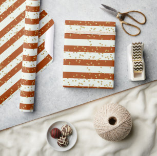 Papier Cadeau Cadeau Simple Et Parties scintillant Or Pour Enfan
