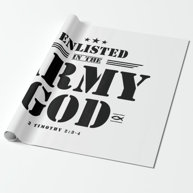 Papier Cadeau Cadeaux chrétiens Bible verset biblique Écritures  (Déroulé)