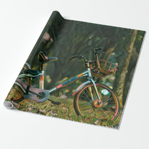 Papier Cadeau Cadeaux cyclables vintages