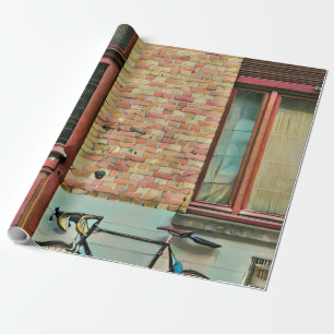 Papier Cadeau Cadeaux d'anniversaire pour les amateurs de vélo