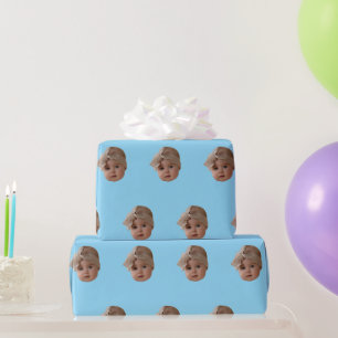 Papier Cadeau Cadeaux de fête d'anniversaire personnalisés avec 
