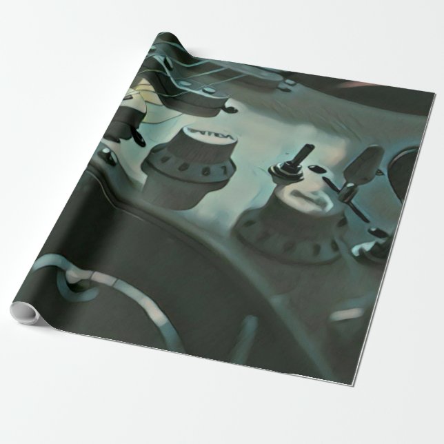 Papier Cadeau Cadeaux de guitare pour petit ami (Déroulé)