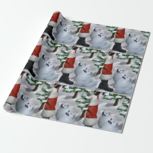 Papier Cadeau Cadeaux de Noël Eskimo américain